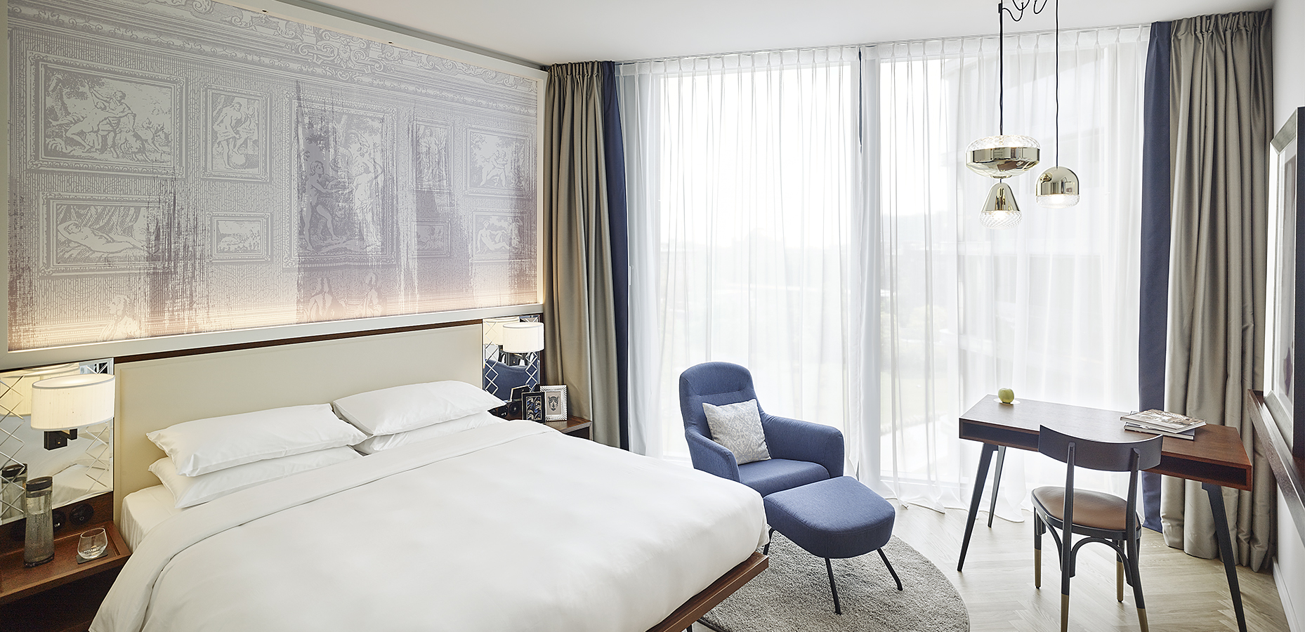Single Occupancy - King size bed at Andaz hotel in Vienna