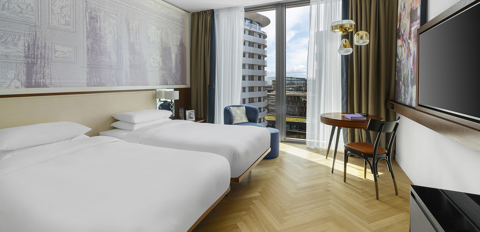 Andaz Vienna_2 Twin Beds High Floor Double Occupancy